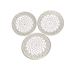 3 Sevres Chateau Des Tuileries Dinner plates